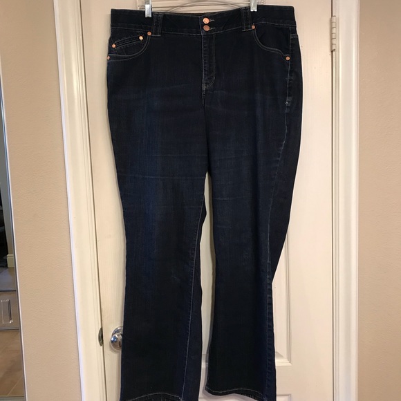 Lane Bryant Denim - Lane Bryant straight leg jeans size 20W